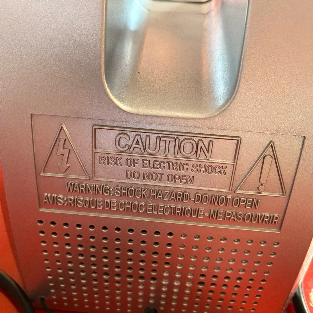 Silver Electrohome Alarm Clock Radio Projects Time on the Wall - Picture 4 of 11